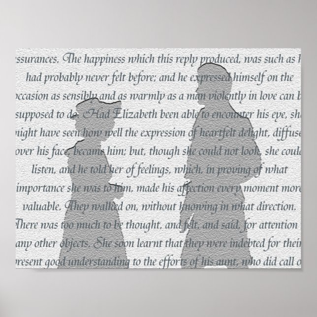 Stolz und Vorurteile Poster (Vorne)