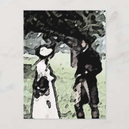 Stolz und Vorurteile Postkarte