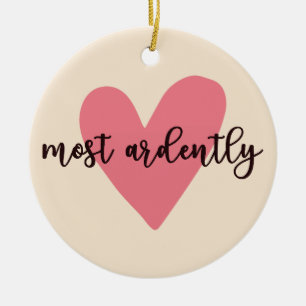 Stolz und Vorurteile von Herrn Darcy - am argendst Keramik Ornament