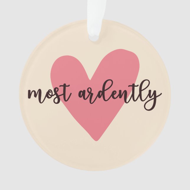 Stolz und Vorurteile von Herrn Darcy - am argendst Ornament (Vorderseite)