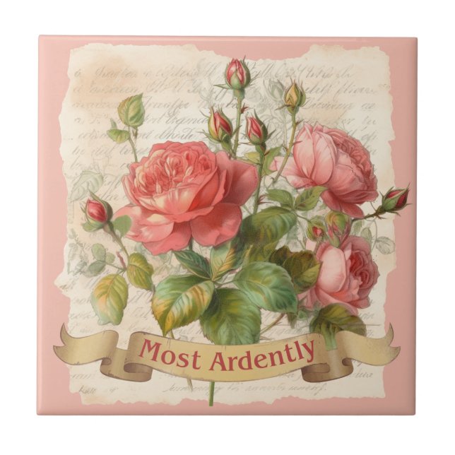 Stolz und Vorurteile von Herrn Darcy zitieren, am  Fliese (Vorderseite)