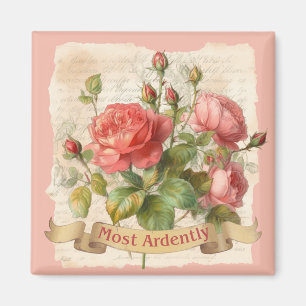 Stolz und Vorurteile von Herrn Darcy zitieren, am  Magnet