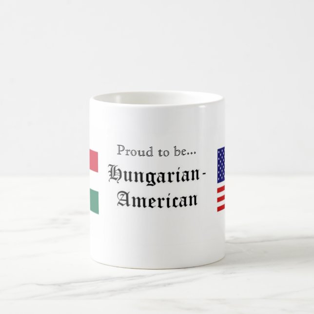 Stolz,… Ungarisch-Amerikanische Tasse zu sein (Mittel)