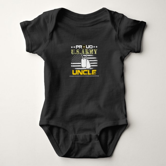 Stolz US Army Uncle Shirt Military Pride Long (Vorderseite)