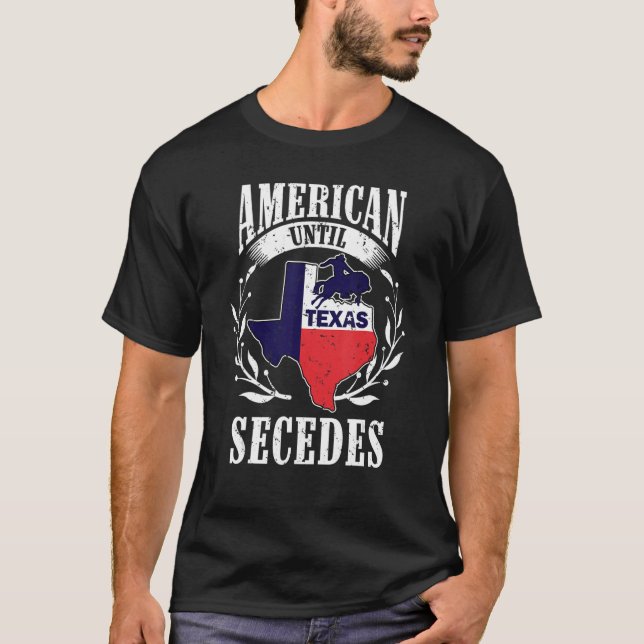 Stolz US-Staat Texan Pride Proud Texas Flag US ame T-Shirt (Vorderseite)