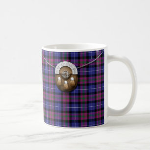 Stolz von Schottland-ModeTartan und Sporran Kaffeetasse