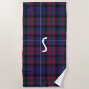 Stolz von Schottland Tartan Kariert Beach Handtuch