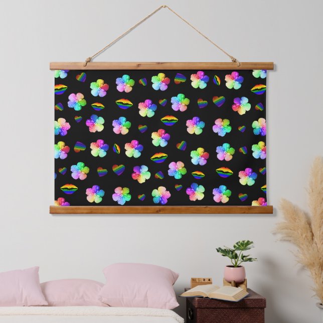 Stolz Wandteppich Mit Holzrahmen (Schlafzimmer)