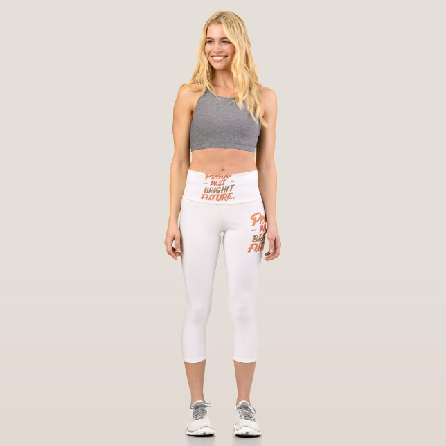 "Stolz war die Zukunft." Capri Leggings (Vorderseite)