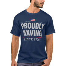 Stolz Waving Seit 1776 - Vintage amerikanische Fla