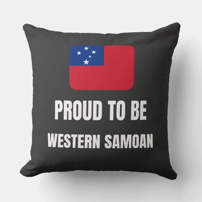 Stolz Western Samoan Kissen (Vorderseite)