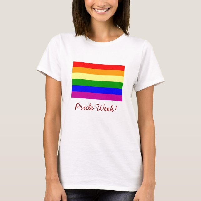 Stolz Woche T-Shirt (Vorderseite)