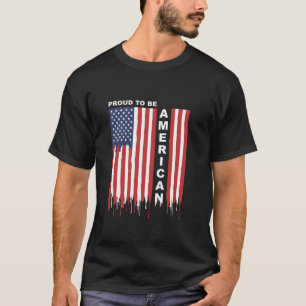 Stolz zu sein amerikanische Flagge Patriotic Ameri T-Shirt