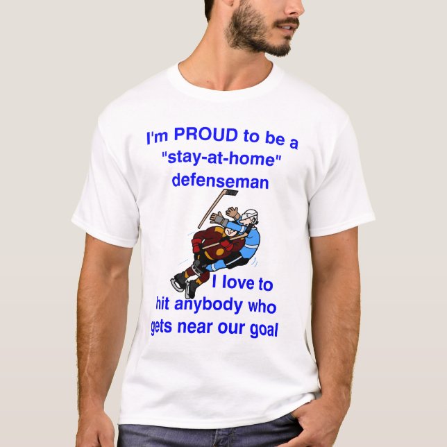 Stolz zu sein bleibe Sie zu Hause DMan T-Shirt (Vorderseite)