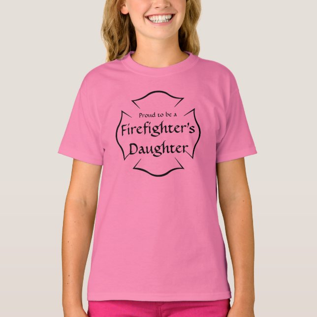 Stolz zu sein... Tochter T-Shirt (Vorderseite)