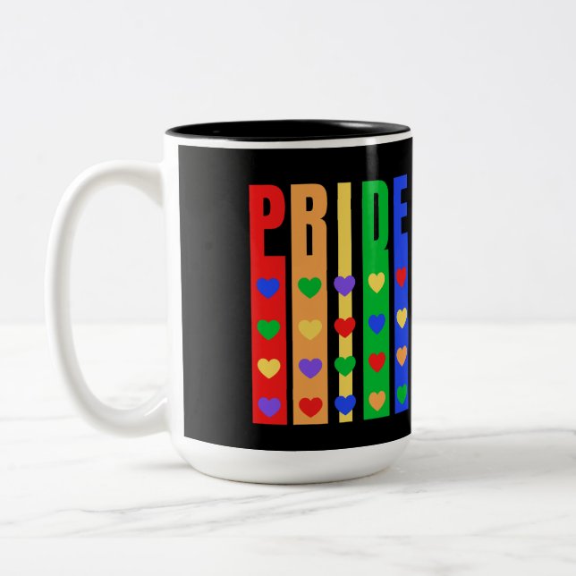 Stolz Zweifarbige Tasse (Links)
