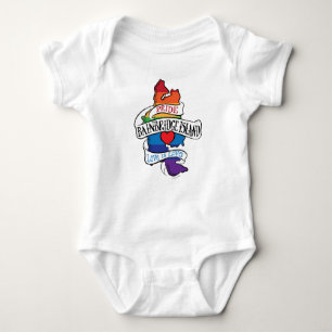 Stolzbabyt-stück Bainbridge Insel-LGBT Baby Strampler