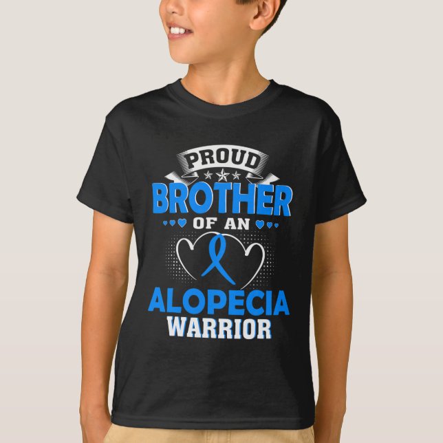STOLZBRUDER EINES ALOPECIA-KRIEGERS T-Shirt (Vorderseite)