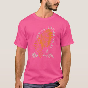 Stolze amerikanische und biologische Mutterfamilie T-Shirt