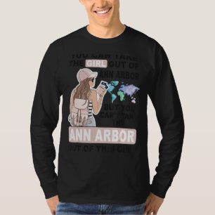 Stolze Ann Arbor Mädchen Cooles Mädchen aus Ann A T-Shirt