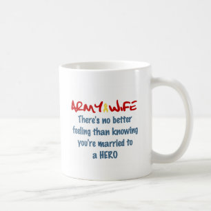 Stolze Armee-Ehefrau Tasse