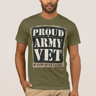 Stolze Armee erstickt meinen Tod niemals T-Shirt