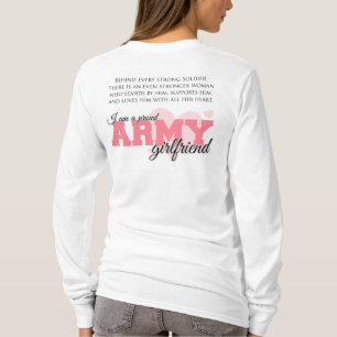 Stolze Armee-Freundin T-Shirt