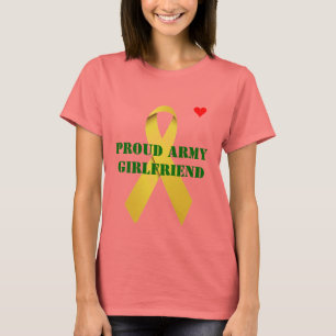 Stolze Armee-Freundin T-Shirt