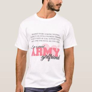 Stolze Armee-Freundin T-Shirt