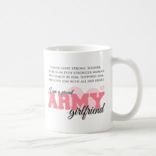 Stolze Armee-Freundin Tasse