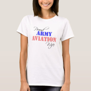Stolze Armee-Luftfahrt-Ehefrau T-Shirt