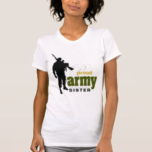 Stolze Armee-Schwester T-Shirt