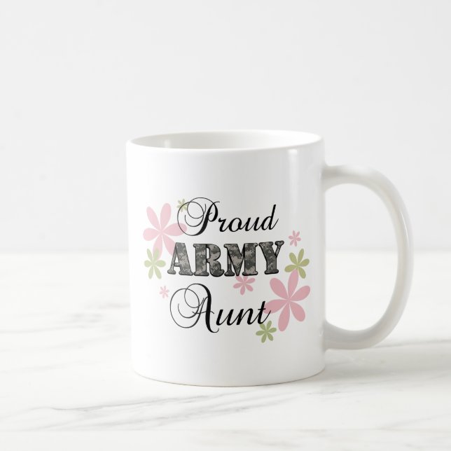 Stolze Armee-Tante [Florida c] Kaffeetasse (Rechts)
