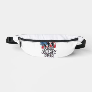 Stolze Armeemutter Vintage Patriotisches Militär-S Bauchtasche
