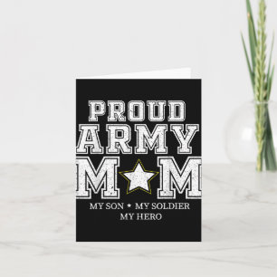 Stolze Army-Mutter Mein Sohn, Mein Soldat, Mein He Karte