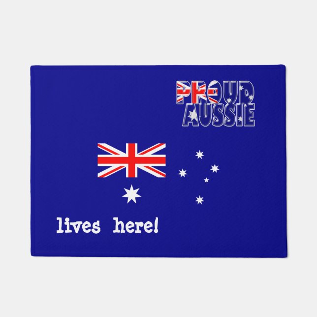 stolze australische Fußmatte (Vorderseite)
