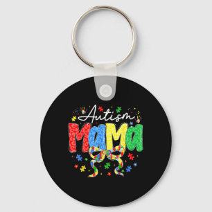 Stolze Autism Mama Mom Bewusstsein für Mütter Schlüsselanhänger