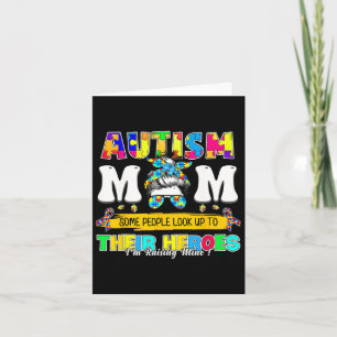 Stolze Autismus-Mama, die manche Menschen ihrem He Karte
