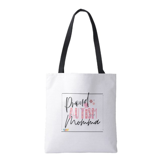 Stolze Autismus-Mama Einkaufstasche wiederverwendb (Proud Autism Momma Shopping reusable tote bag)