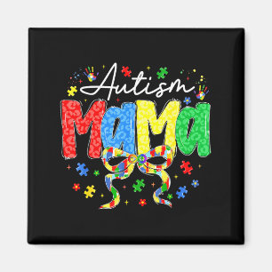 Stolze Autismus-Mama-Mom-Bewusstsein für Mütter Magnet