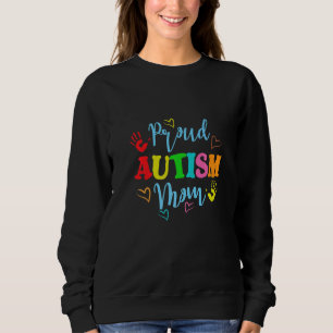 Stolze Autismus-Mama unterstützt Autismus-Bewussts Sweatshirt