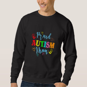 Stolze Autismus-Mama unterstützt Autismus-Bewussts Sweatshirt