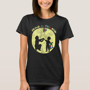 Stolze Autismus-Mutter Unbedingte Liebe Puzzle-Tei T-Shirt