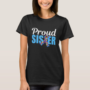 Stolze Autismus-Schwester T-Shirt