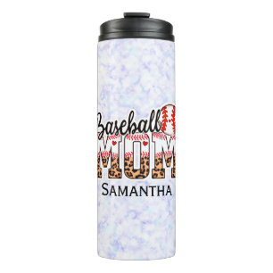 Stolze Baseball-Mama - Game Day Enthusiasten Thermosbecher