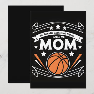 Stolze Basketball-Mama 2026 Spieltag Stimmung 2025 Feiertagskarte