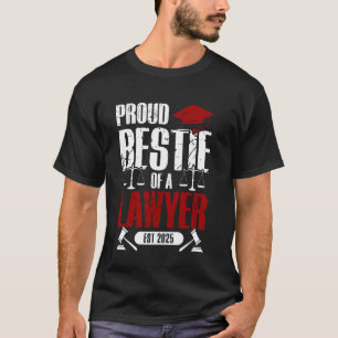 Stolze beste Freundin eines Jurastudenten Abschlus T-Shirt