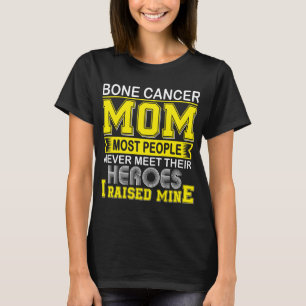 Stolze Bone Cancer Mom Ich zog meine auf T-Shirt