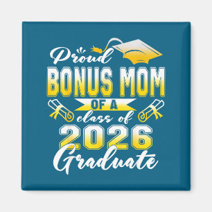 Stolze Bonus-Mama-Klasse 2026 Design Magnet