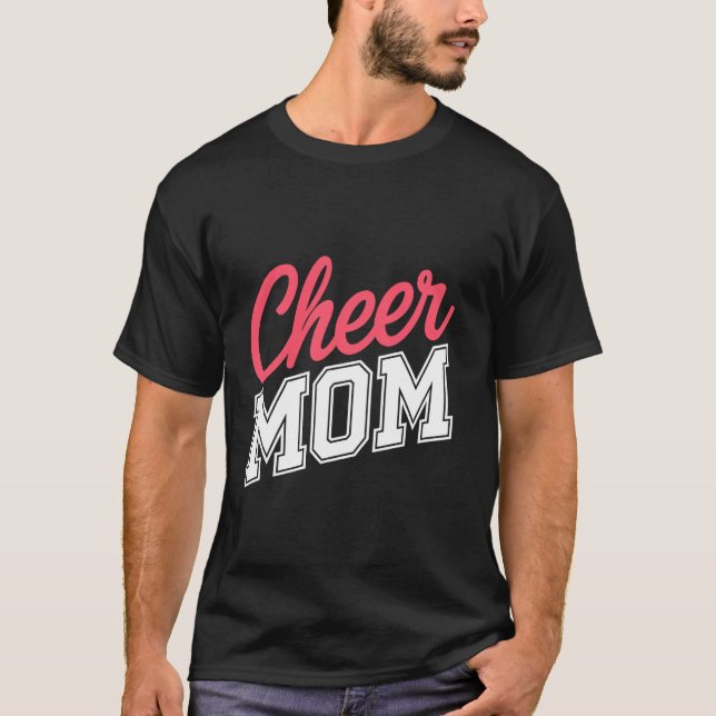 Stolze Cheer-Mama T-Shirt (Vorderseite)